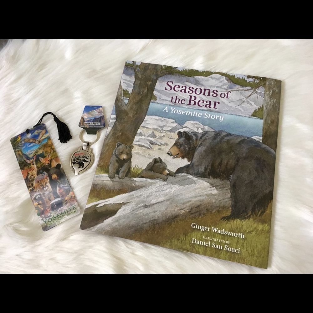 Yosemite National Park ,book,keychain and bookmark